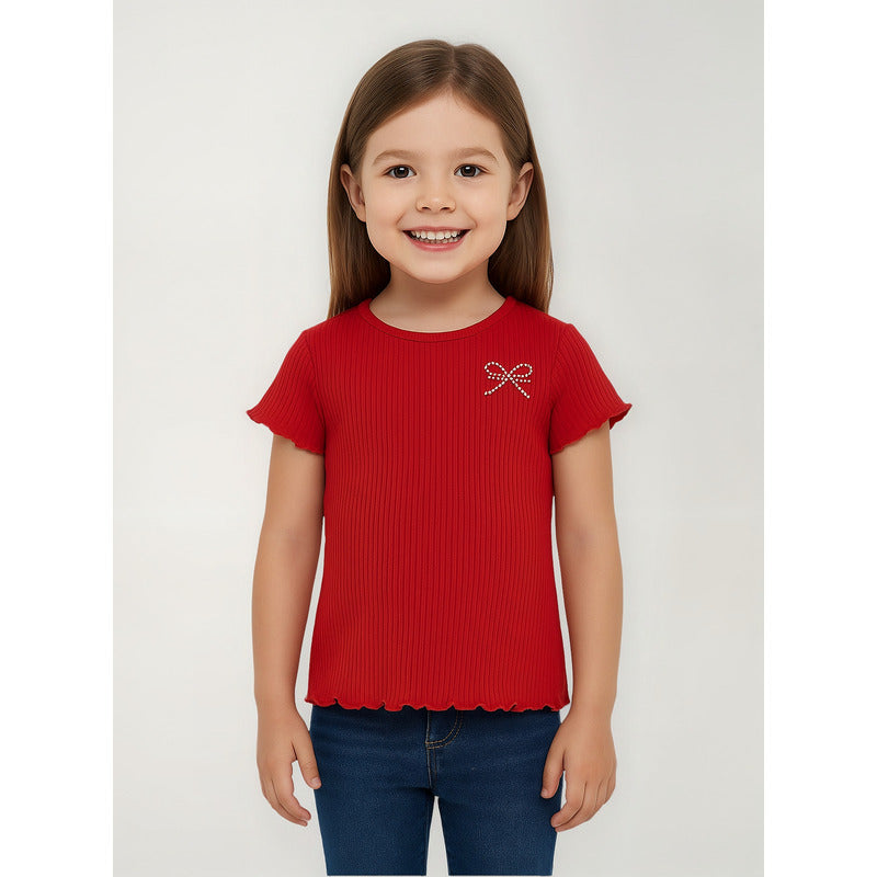 Blusa De Niña Mod.3042 Carmín Marca Mayoral® Carmin 3 Años