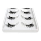 Pestañas Postizas En Tira 5 Pares Marca Kfer Valtierra® Negro Teddy C 1.5 Cm