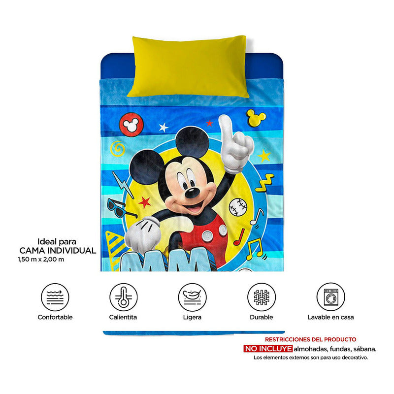 Frazada Individual Suave Infantil 1.50x2m Providencia®
