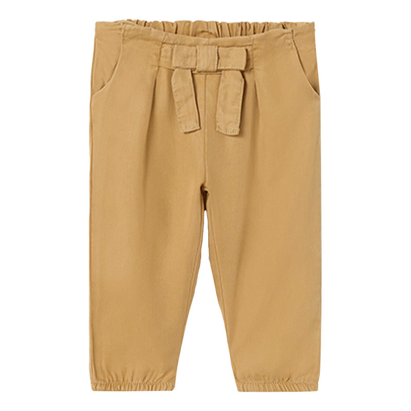 Pantalón Para Bebé Mod.1516 Tostado Marca Mayoral® Tostado Liso 24 Meses