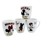 Vajilla Coleccionable De Porcelana 12pz Diseños Animados