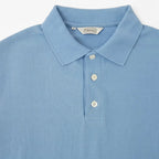 Playera Polo Para Hombre Mod.play01 Marca Truval® Azul Cielo M Lisa