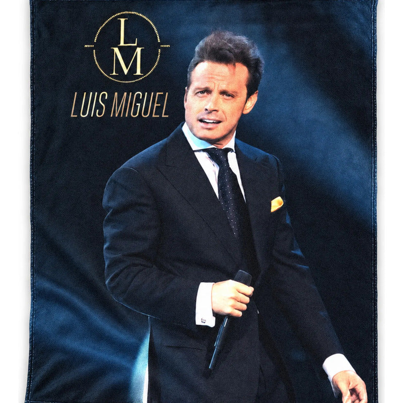 Cobertor Serenity Matrimonial Diseños Artistas Providencia® Luis Miguel 900 G Multicolor