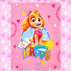 Cobertor Ligero Super Suave Matrimonial Diseños Providencia® Skye Paw Patrol 850 G Multicolor