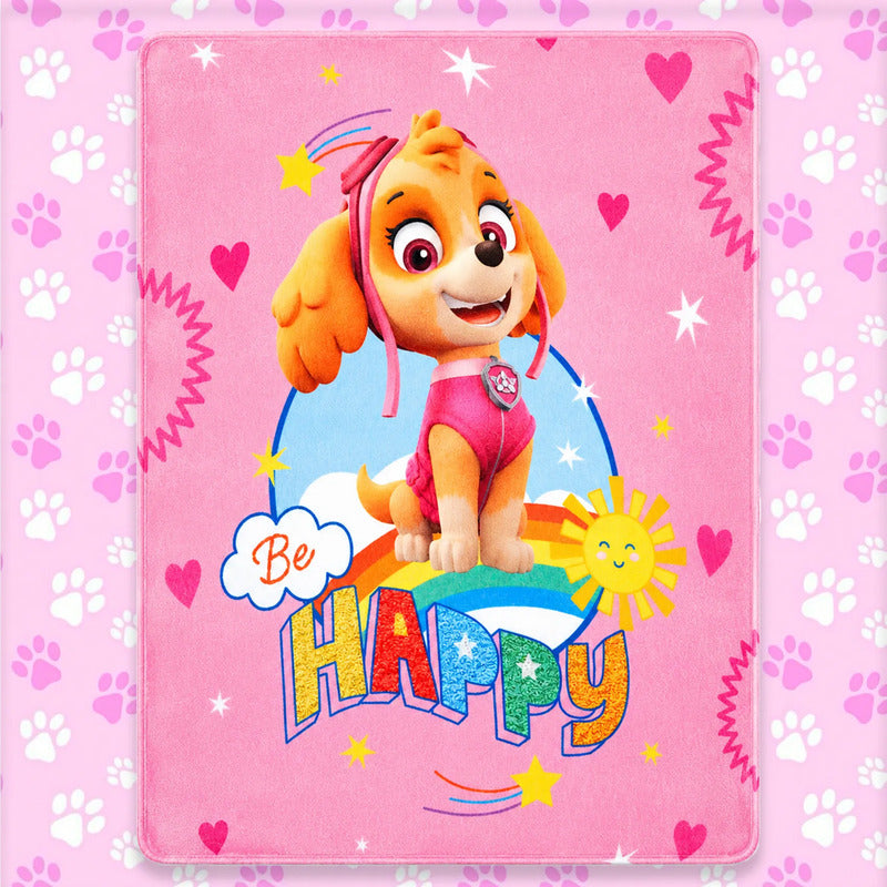 Cobertor Ligero Super Suave Matrimonial Diseños Providencia® Skye Paw Patrol 850 G Multicolor