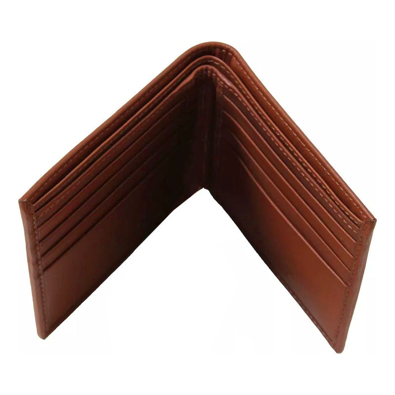 Cartera De Hombre Mod. B76-0020-1 Marca Polo Club ® Negro Liso