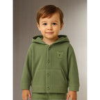 Sudadera De Niño Con Capucha Mod.1472 Marca Mayoral® 12 Meses Verde Musgo