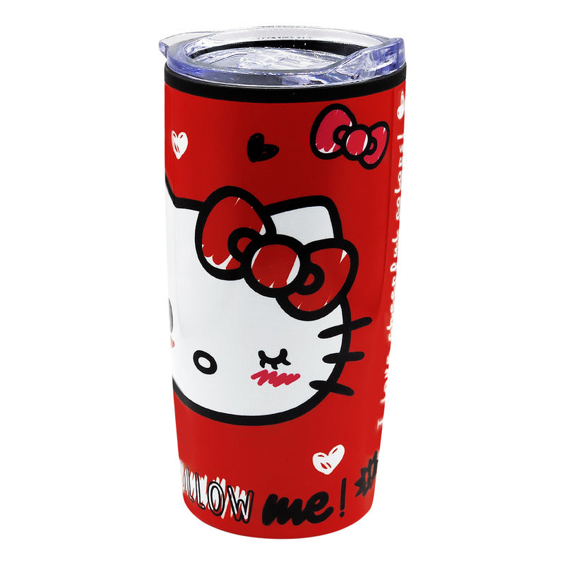 Vaso Termo Con Tapa 450ml Para Adulto Diseños Varios