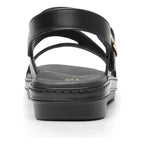 Sandalia Casual Para Mujer Mod.100237 Marca Flexi® Negro 24 Mx