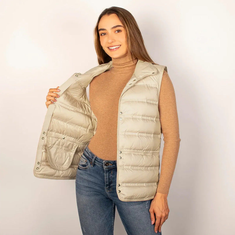 Chaleco Para Mujer Capitonado Dw89-vpol7046 Greenlander®