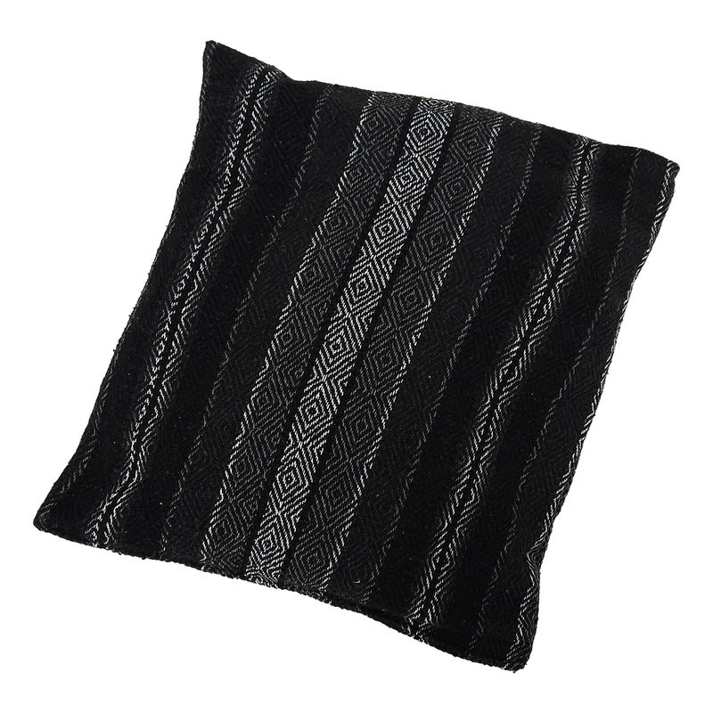 Frazada De Viaje Artesanal Con Almohada Set De Descanso