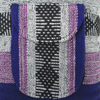 Mochila Artesanal Tejida Tipo Morral Con Bolsillo Frontal 10kg