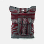 Mochila Artesanal Tejida Tipo Morral Con Bolsillo Frontal 10kg
