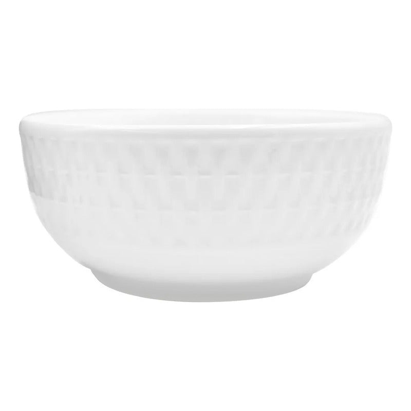 Vajilla De Porcelana 16pz Mod. Terrace Marca Gallery® Blanco Terrace