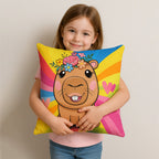 Cojín Reversible Infantil 45x45 Ultra Suave Providencia®