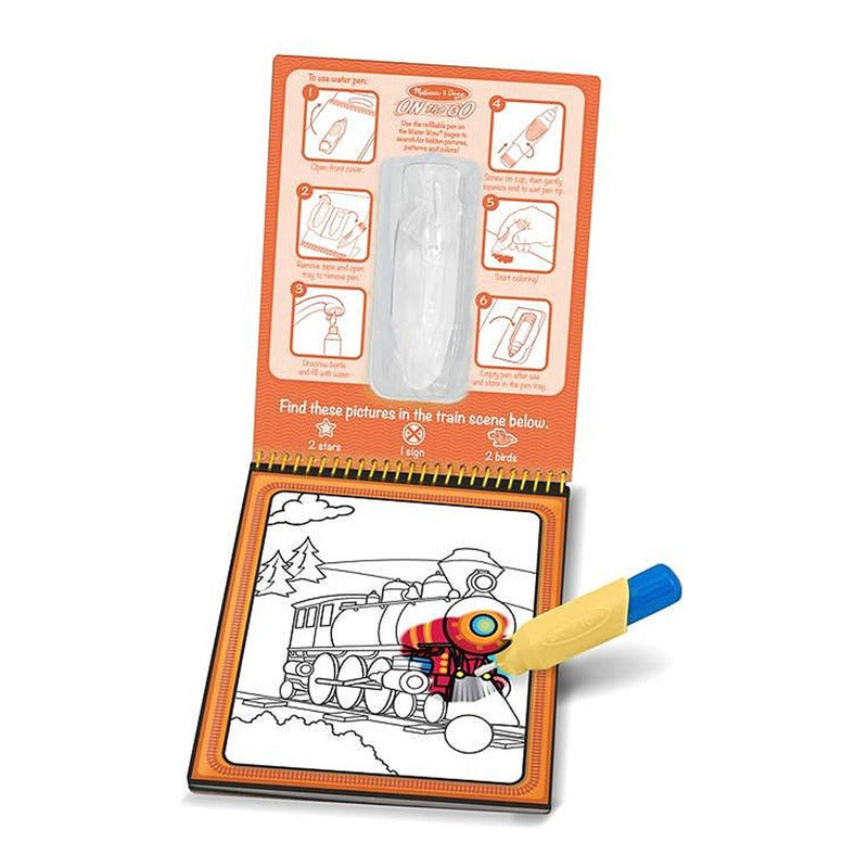 Pinta Con Agua Water Wow Mod. Vehículos Melissa And Doug®
