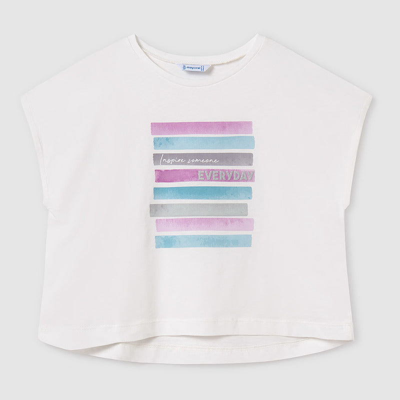 Blusa Casual Cómoda Para Niña Mod.6026 Marca Mayoral®