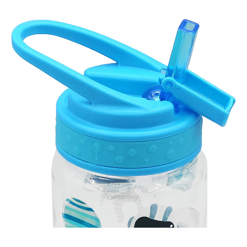 Botella De Agua 450 Ml Para Niños Diseños Divertidos