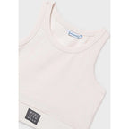Sudadera Corta Con Blusa Juvenil 6402 Marca Mayoral® 14 Años Vainilla Lisa