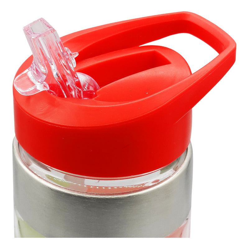 Botella De Agua 500 Ml Para Niños Con Aza