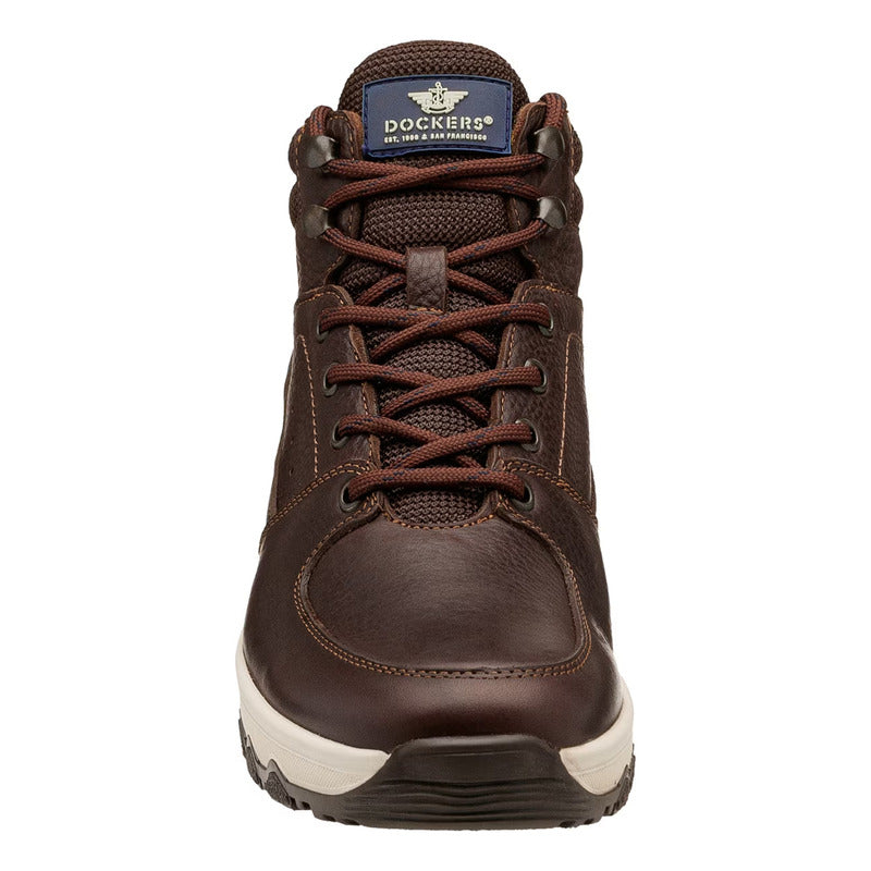 Bota Casual De Piel Para Hombre Mod.d2125722 Marca Dockers® Caoba Liso 26 Mx