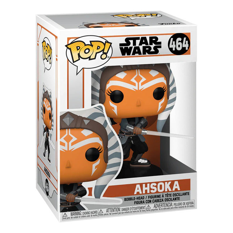 Funko Pop® Ahsoka 464 Star Wars Figura Con Cabeza Oscilante