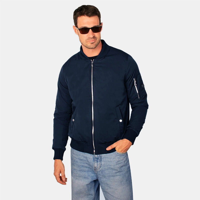 Chamarra Bomber Para Caballero Cw89-pol7336 Greenlander®