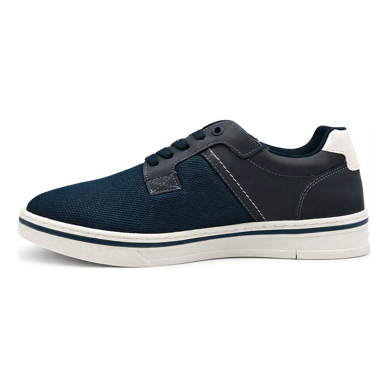 Tenis Casual Para Hombre Mod. L2125532 Marca Levi's® Azul Marino Geométrico 27.5 Mx