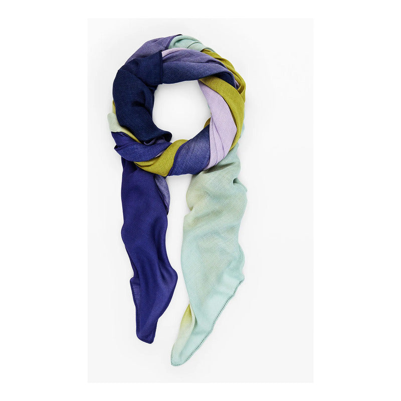 Chalina Ligera Suave Casual Para Mujer Marca Desigual® Multicolor 25wawa21/9019 Unitalla