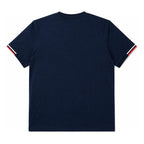 Playera Casual Para Hombre Mod. A61404 Marca Bobois® Azul Marino G Lisa