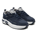 Tenis Retro Para Hombre Con Gel Anti Shock M.424101 Flexi® Azul Marino 27 Mx