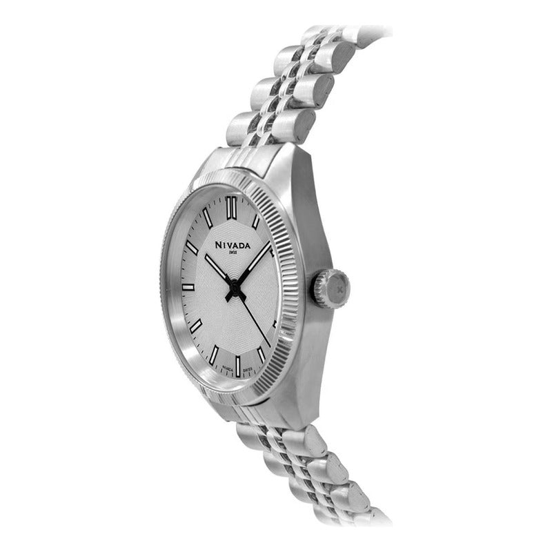 Reloj Para Mujer Np22364lmacbi Corporate Nivada Swiss® Plateado