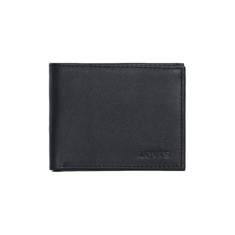 Billetera Hombre Bifold Negro Levis 87522-0090 Liso