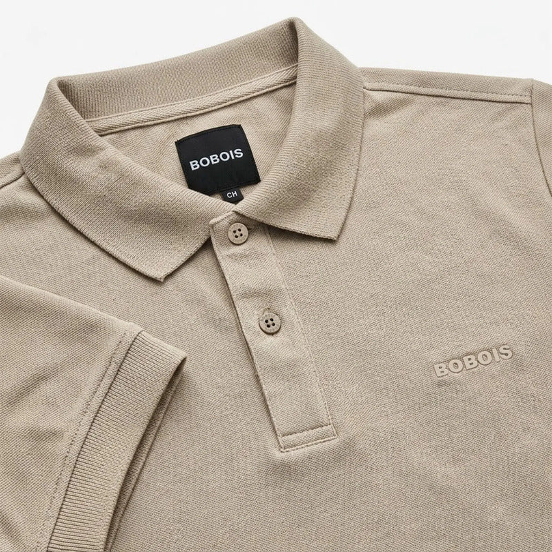 Playera Polo Regular Fit Para Hombre Mod. Apolbs Bobois® Arena Ch Lisa