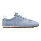 Tenis De Gamuza Para Mujer Mod. 140304 Marca Flexi® Celeste Gamuza 25 Mx