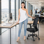 Blusa Asimetrica Para Mujer Mod. N43141 Marca Bobois® Blanco Lisa Ch