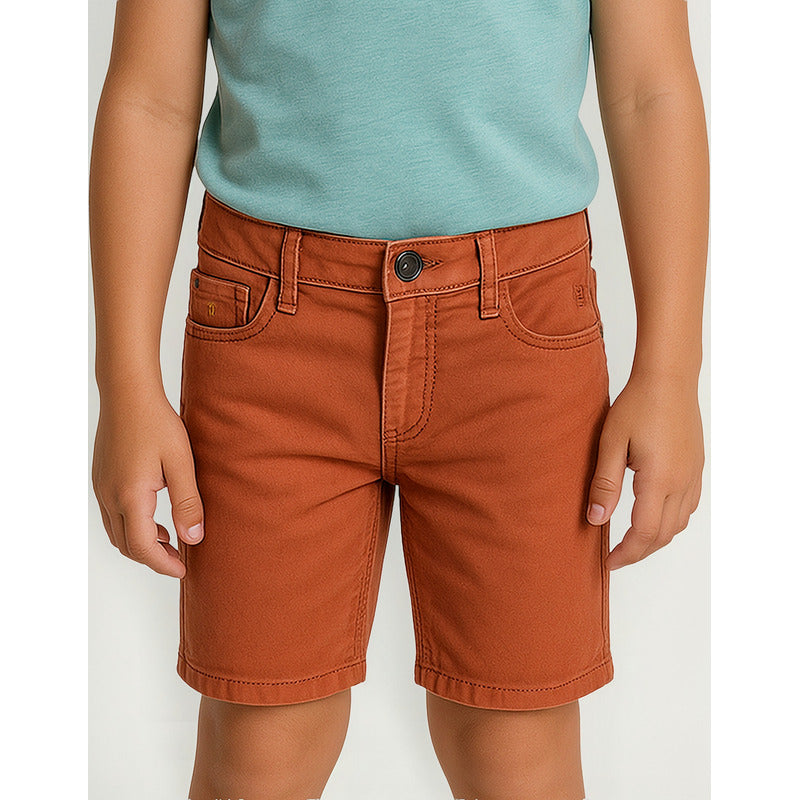 Bermuda Para Niño Mod.3228 Apricot Marca Mayoral®