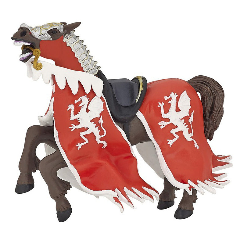 Figura Coleccionable Caballos Mundo Medieval Marca Papo®