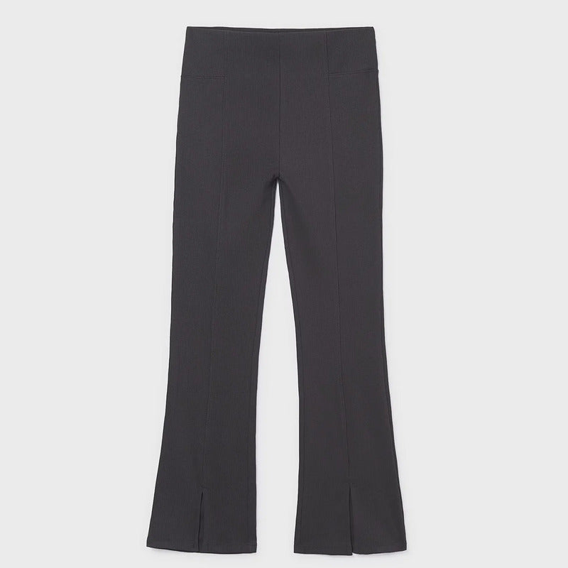 Legging Acampanado Infantil Y Juvenil 6773 Marca Mayoral® Antracita Lisa 8 Años