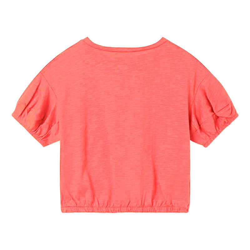 Blusa Casual Para Niña Mod.6056 Marca Mayoral® Coral Flores 16 Años