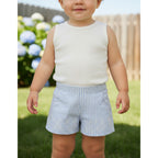 Short Con Flores Bordadas Para Bebe Mod.018-9002al Losan®