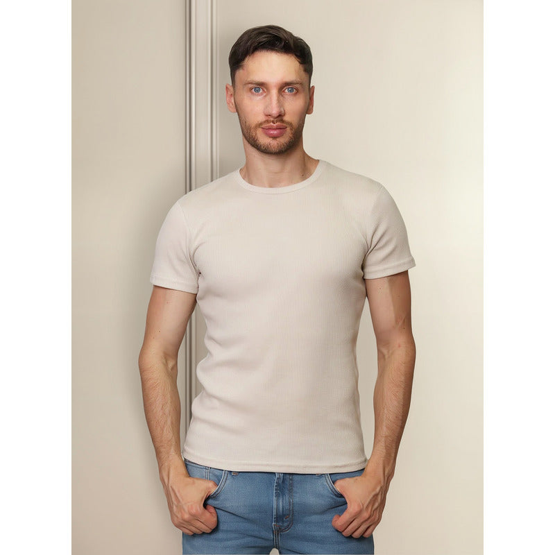 Playera Canale De Hombre Mod.a31101 Marca Bobois®