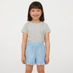 Short Con Volantes Para Niña Mod. Zkgap0402 Marca Zippy®