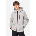 Chamarra Juvenil Impermeable Mod.6418 Marca Mayoral® Gris 14 Lisa