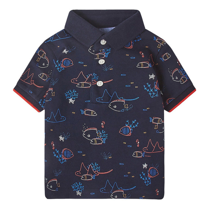 Playera De Bebé Manga Corta Mod.1106 Marca Mayoral®