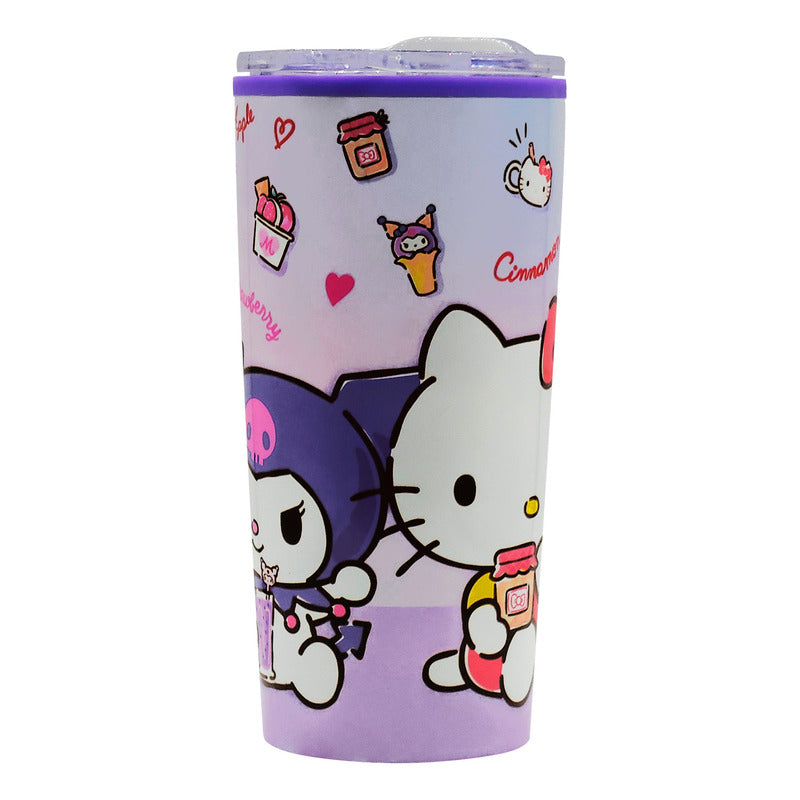 Vaso Termo Con Tapa 450ml Para Adulto Diseños Varios