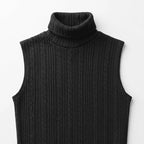 Blusa Semi Formal De Cuello Alto Para Mujer Marca Exotica® Negro Cenizo Geométrico G
