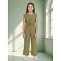 Jumpsuit Para Niña Mod.6865 Marca Mayoral® Verde Musgo 8 Años