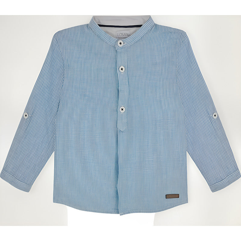 Camisa Cuello Mao Para Bebé Mod.217-3794al Marca Losan®