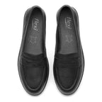 Mocasín Casual Con Comfort Twist Mujer 140601 Marca Flexi® Negro Lisa 25 Mx